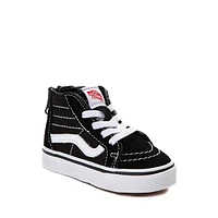 Chaussure de skate Vans Sk8 Hi - Bébés / Tout-petits Noire Blanche