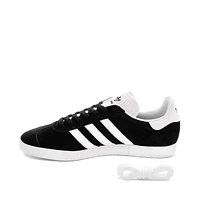 Chaussure athlétique adidas Gazelle pour hommes - Noire / Blanche