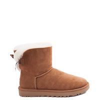 Womens UGG® Mini Bailey Bow II Boot - Chestnut