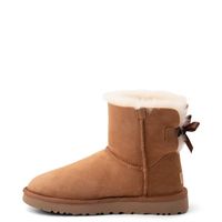 Womens UGG® Mini Bailey Bow II Boot - Chestnut