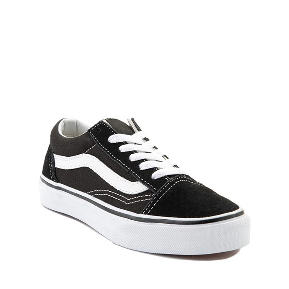 Chaussure de skate Vans Old Skool - Enfants / Junior Noire Blanche