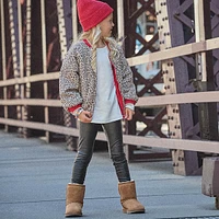 UGG® Classic Short II Boot - Little Kid / Big Chestnut