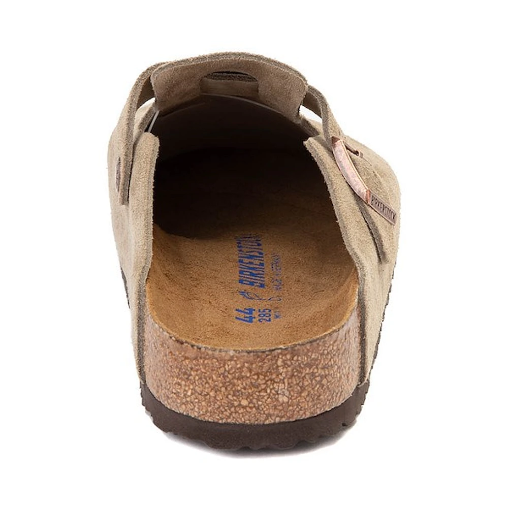 Sabot Birkenstock Boston Soft Footbed pour femmes - Taupe