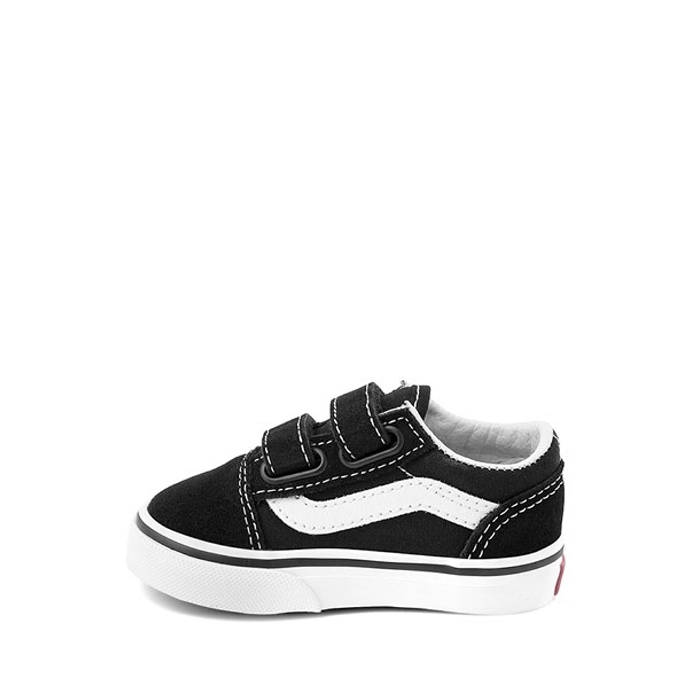 Chaussure de skate Vans Old Skool V - Bébés / Tout-petits Noire Blanche