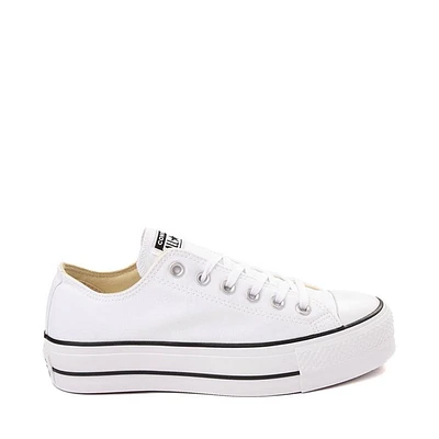 Basket Converse Chuck Taylor All Star Lo Clean Lift pour femmes - Blanche