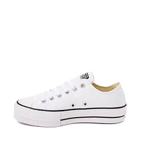 Basket Converse Chuck Taylor All Star Lo Clean Lift pour femmes - Blanche