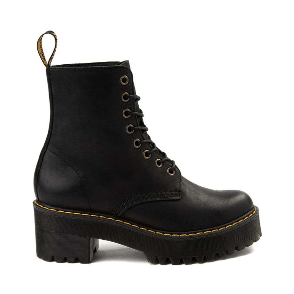 Womens Dr. Martens Shriver Hi 8-Eye Boot - Black