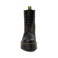 Botte Dr. Martens Shriver Hi à 8 œillets pour femmes - Noire