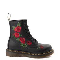 Womens Dr. Martens 1460 Vonda Roses Boot - Black
