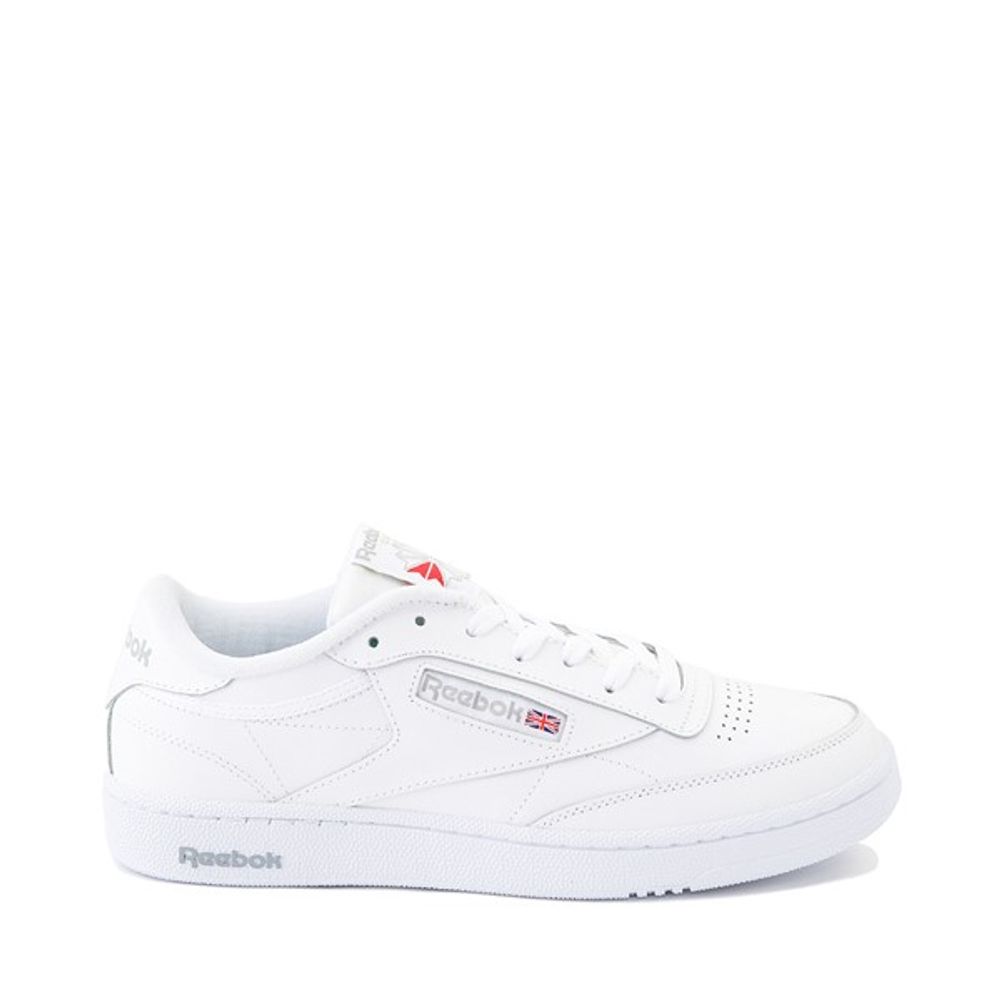 Mens Reebok Club C 85 Athletic Shoe - White / Light Grey