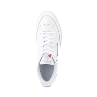 Chaussure athlétique Reebok Club C 85 pour hommes - Blanche / Gris pâle