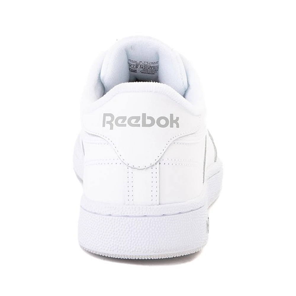 Chaussure athlétique Reebok Club C 85 pour hommes - Blanche / Gris pâle