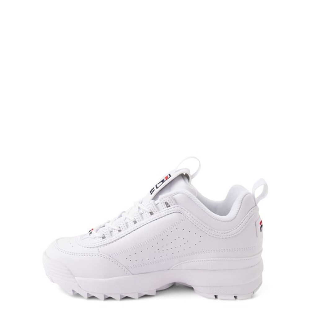 Womens Fila Disruptor 2 Floral Athletic Shoe - White