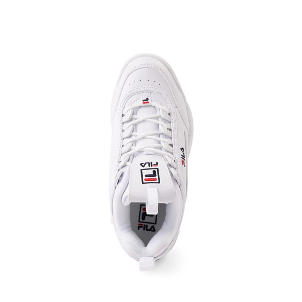 Chaussure athlétique Fila Disruptor 2 - Junior Blanche / Bleu Rouge