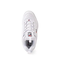 Chaussure athlétique Fila Disruptor 2 - Junior Blanche / Bleu Rouge