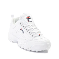 Chaussure athlétique Fila Disruptor 2 - Junior Blanche / Bleu Rouge