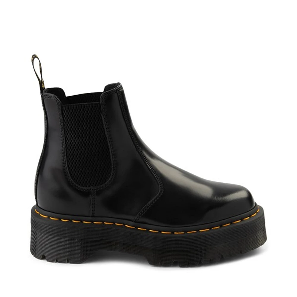 Botte à plateforme Chelsea Dr. Martens 2976 - Noire