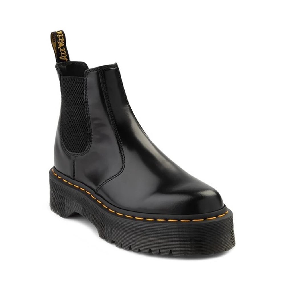 Botte à plateforme Chelsea Dr. Martens 2976 - Noire