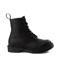 Botte Dr. Martens Pascal à 8œillets pour femmes - Noire monochrome