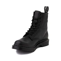 Botte Dr. Martens Pascal à 8œillets pour femmes - Noire monochrome