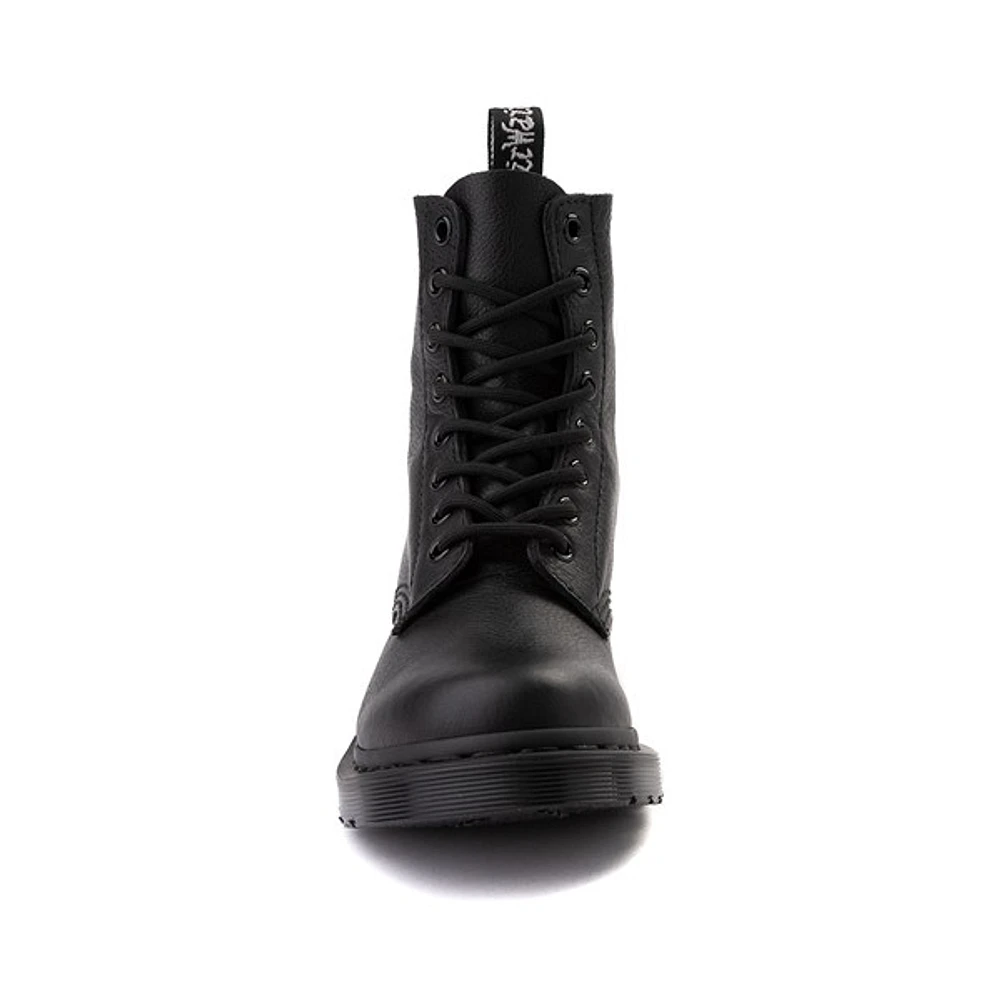 Botte Dr. Martens Pascal à 8œillets pour femmes - Noire monochrome