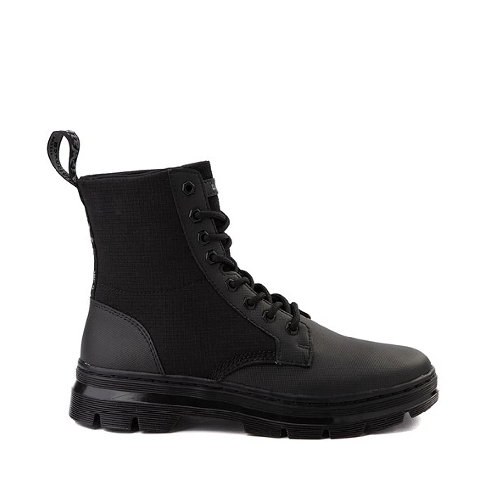 Botte Dr. Martens Combs II - Noire monochrome