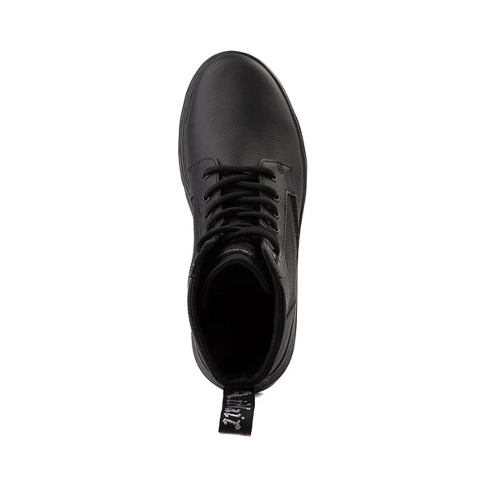 Botte Dr. Martens Combs II - Noire monochrome