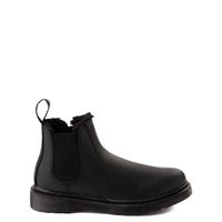 Dr. Martens 2976 Faux Fur-Lined Chelsea Boot - Little Kid / Big Black