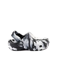 Sabot classique Crocs - Enfants / Junior Marbré noir Blanc