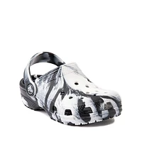 Sabot classique Crocs - Enfants / Junior Marbré noir Blanc