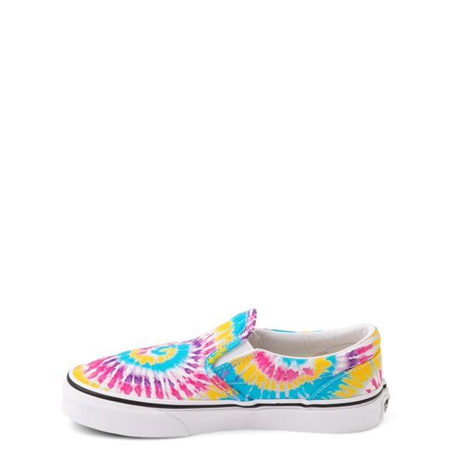 tie dye vans slip on journeys