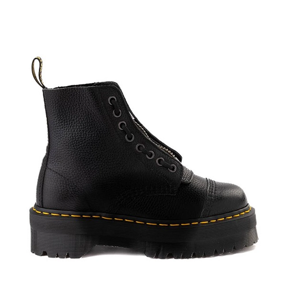 Botte à plateforme Dr. Martens Sinclair pour femmes - Noire