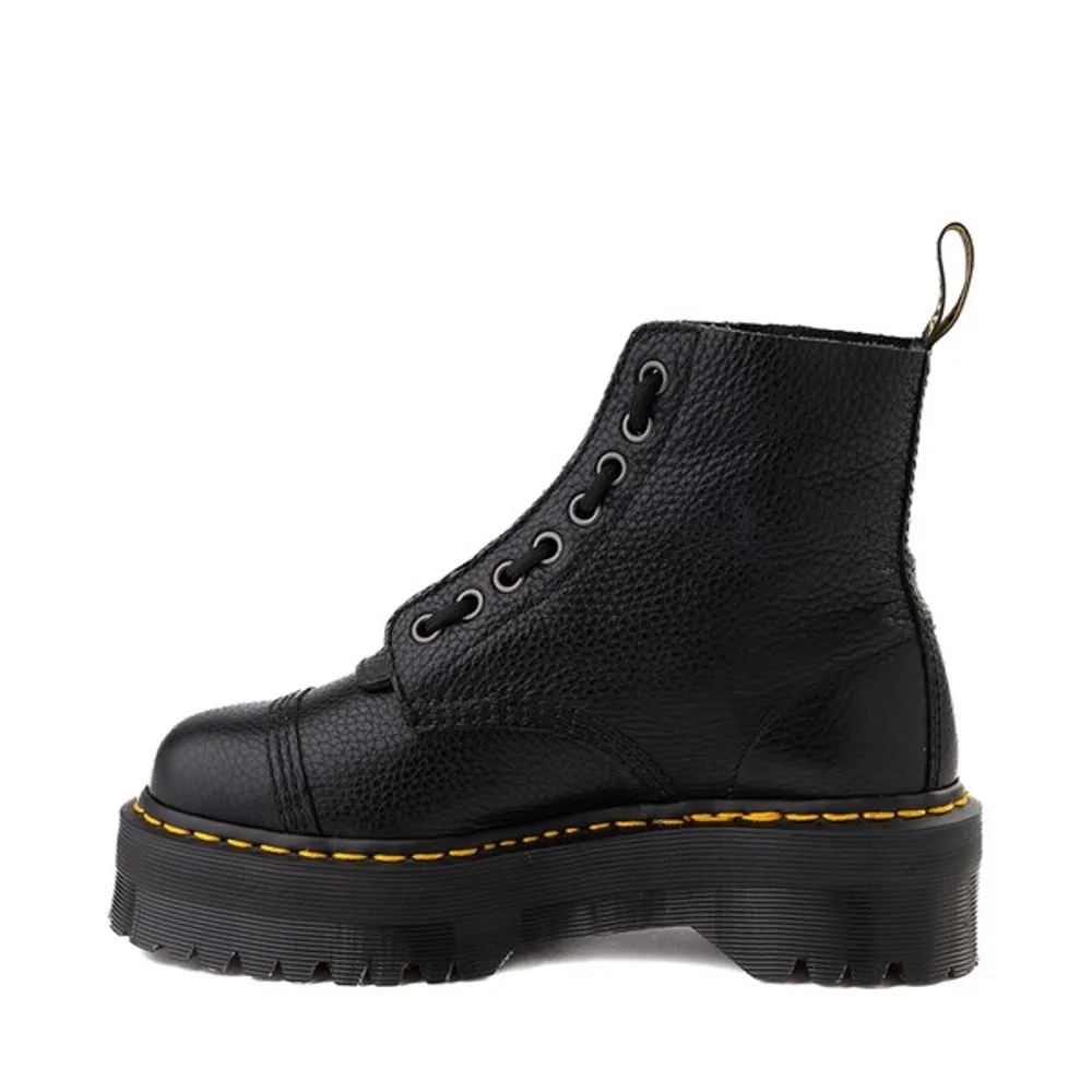 Botte à plateforme Dr. Martens Sinclair pour femmes - Noire