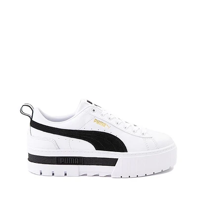 Chaussure athlétique à plateforme PUMA Mayze pour femmes - Blanche / Noire