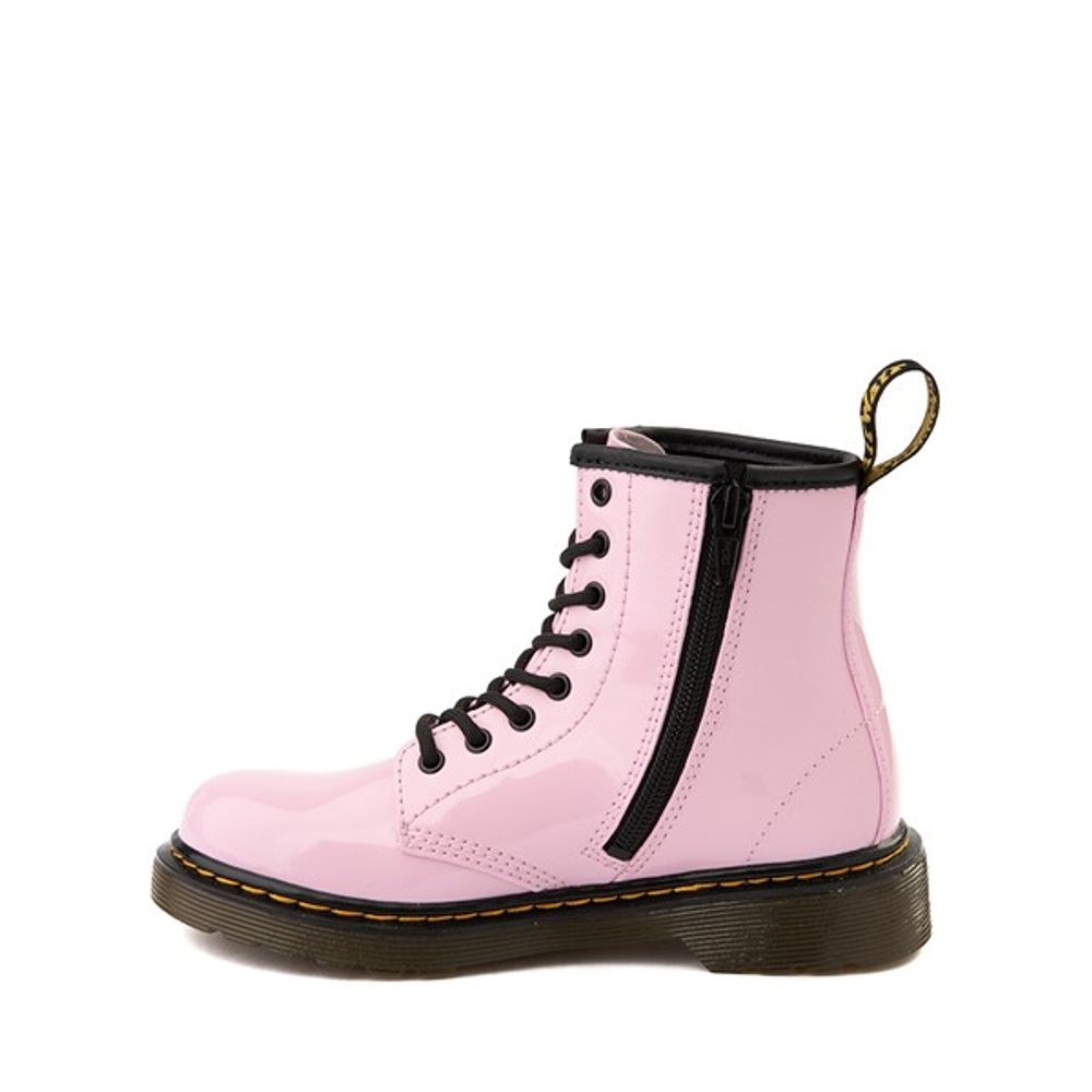 Dr. Martens 1460 8-Eye Patent Boot - Little Kid / Big Pale Pink