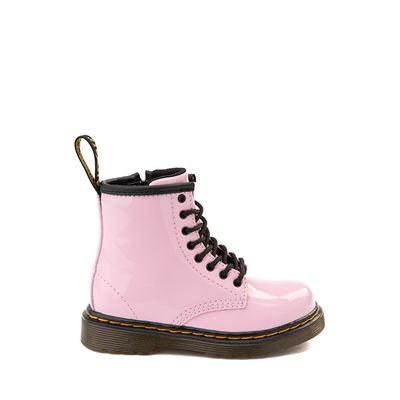 Dr. Martens 1460 8-Eye Patent Boot - Toddler Pale Pink