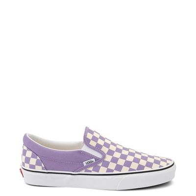 Vans Slip On Checkerboard Skate Shoe - Chalk Violet
