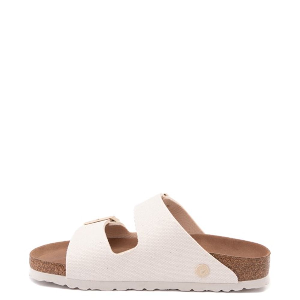 Womens Birkenstock Arizona Vegan Sandal - Eggshell