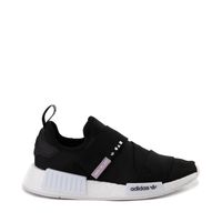 Womens adidas NMD R1 Slip On Athletic Shoe - Core Black / Cloud White