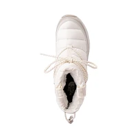 Botte The North Face Thermoball™ pour femmes - Blanche / Argentée