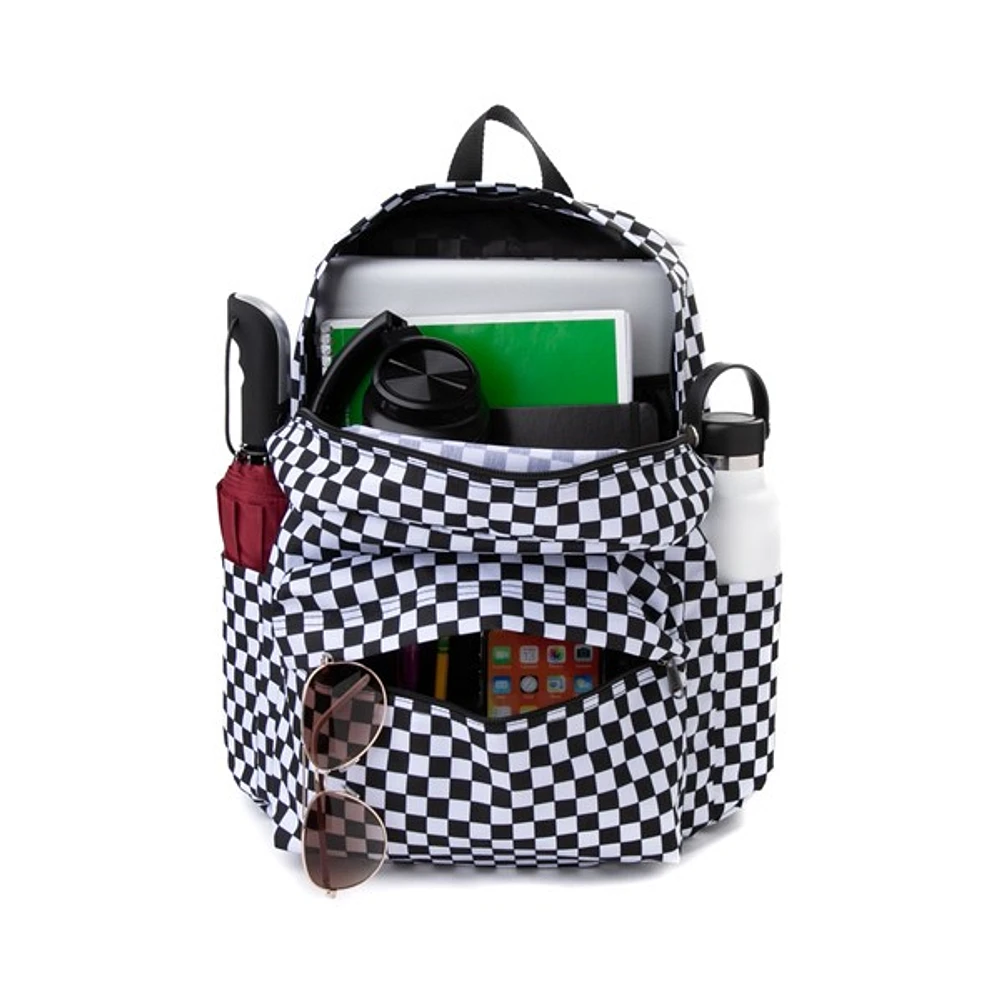 Sac à dos Vans Old Skool H2O - Noir / Motif en damier blanc