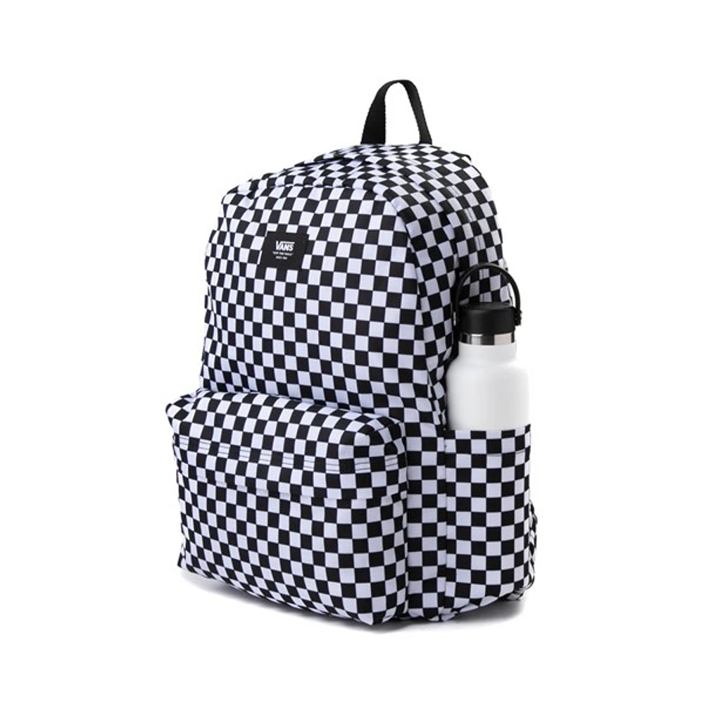 Sac à dos Vans Old Skool H2O - Noir / Motif en damier blanc