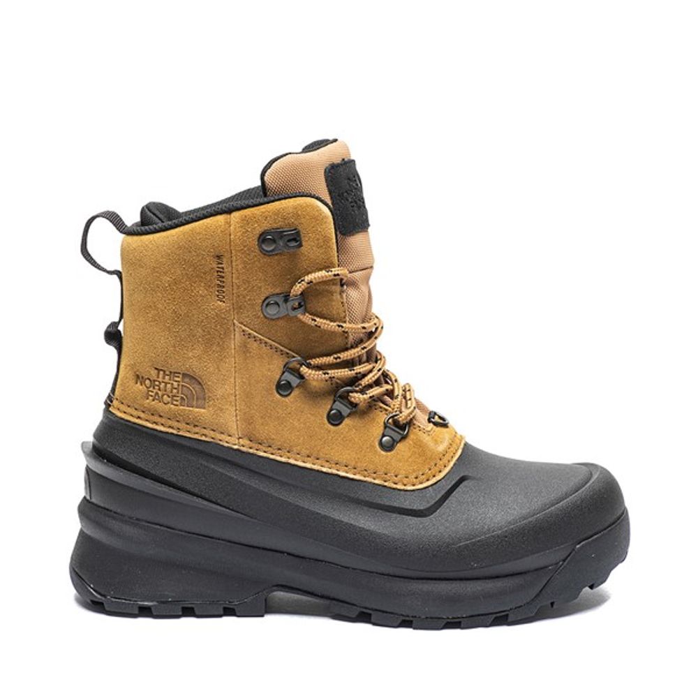 Mens The North Face Chilkat V Lace Waterproof Boot - Coffee Brown / Black