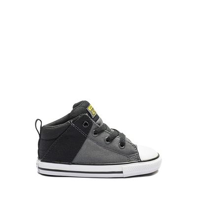 Converse Chuck Taylor All Star Axel Mid Sneaker - Baby / Toddler Grey Black Lemon