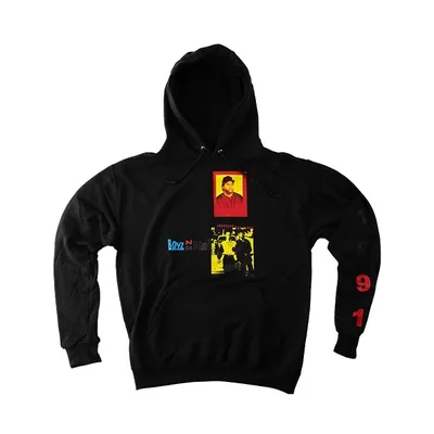 Mens Boyz N The Hood Hoodie - Black