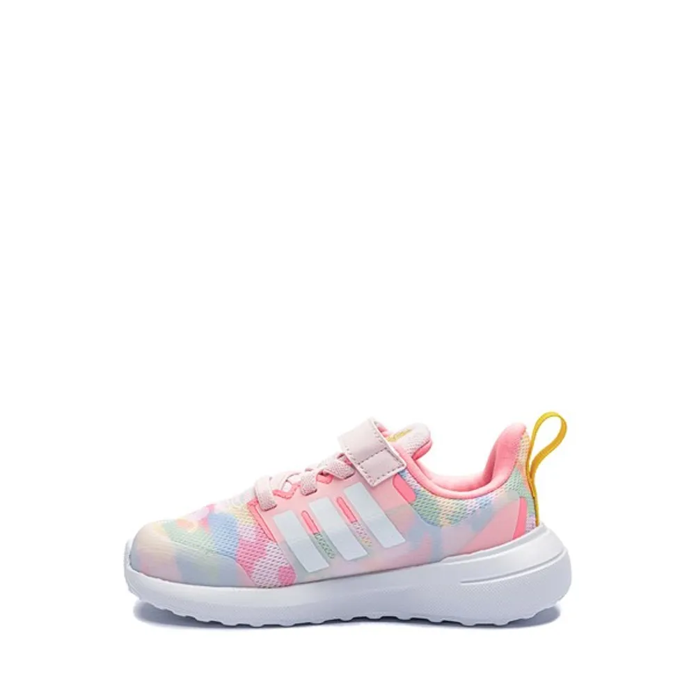 adidas Fortarun 2.0 Athletic Shoe - Baby / Toddler Clear Pink Blue Dawn Camo