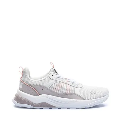Womens PUMA Anzarun 2.0 Athletic Shoe - Grey / Pink White