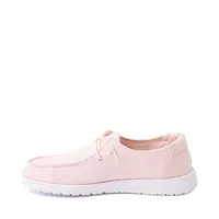 Womens Hey Dude Wendy Slub Casual Shoe - Pink