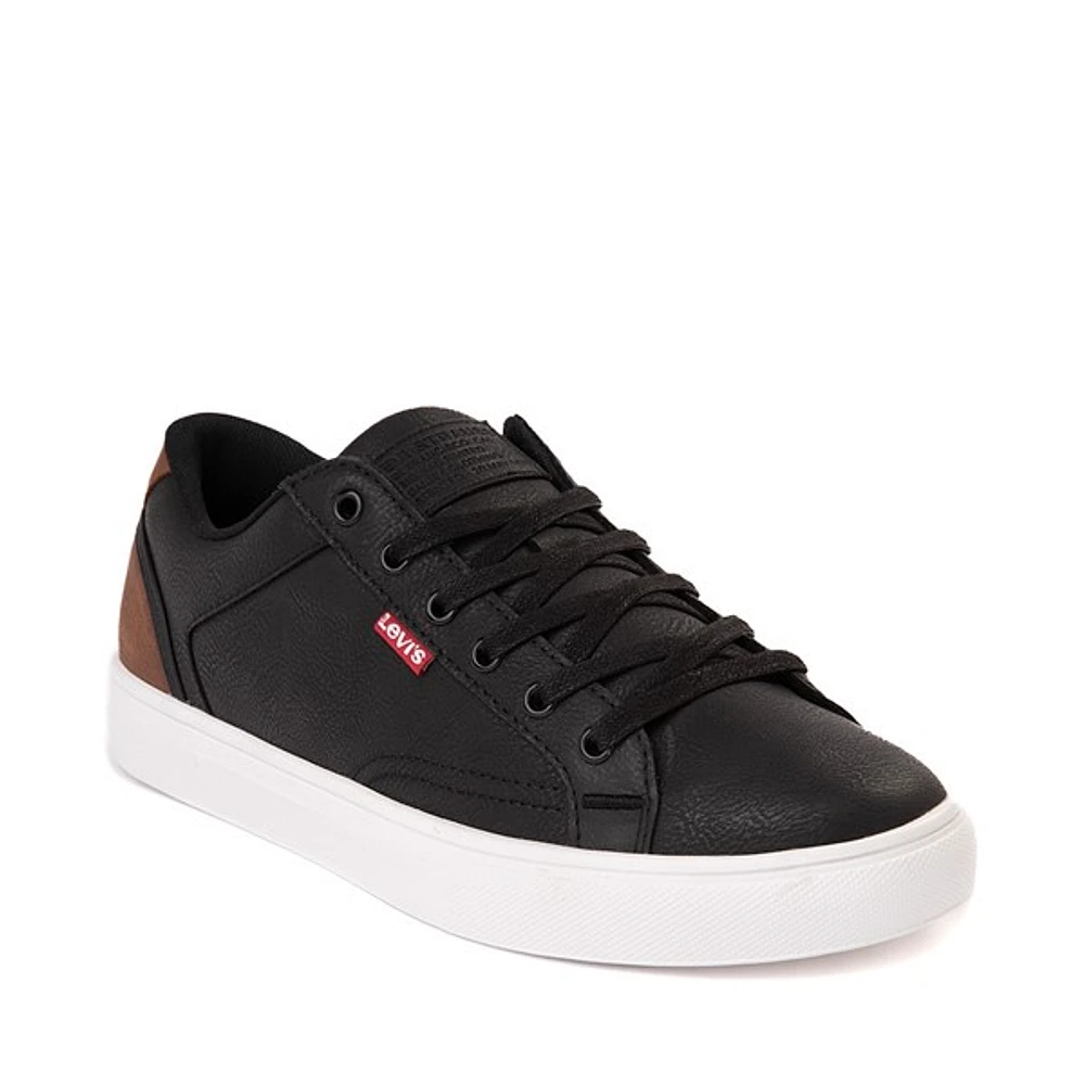 Chaussure décontractée Levi's 501® Jeffrey pour hommes - Noire / Brune