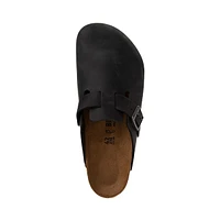 Sabot Birkenstock Boston pour hommes - Noir